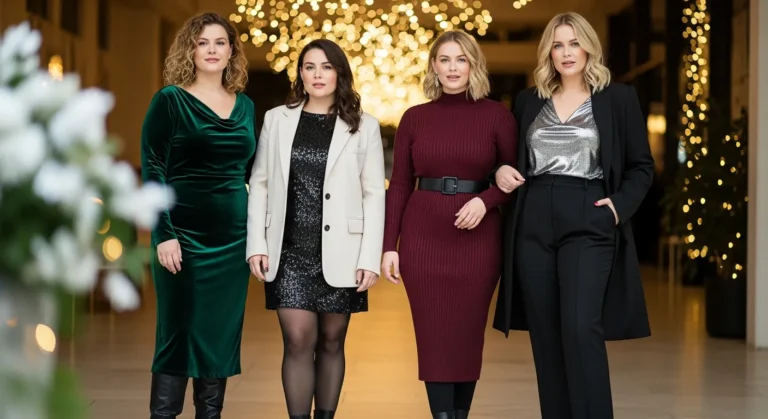 Plus Size Winter Party Outfit Ideas