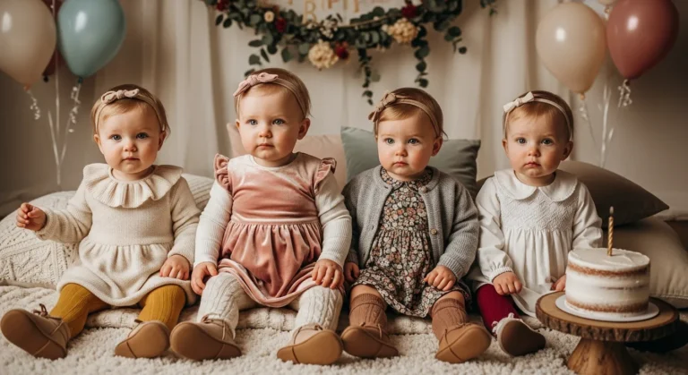 Winter Baby Girl Birthday Outfit Ideas