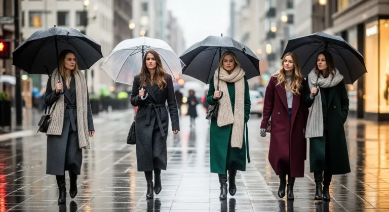 17 Cozy Winter Cold and Rainy Day Outfit Ideas For Women
