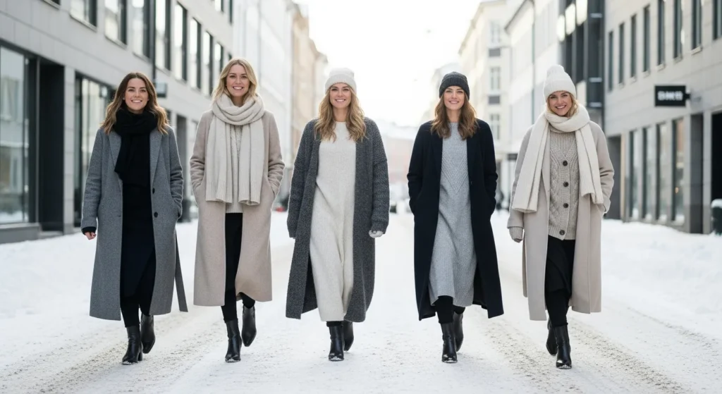 Winter Stockholm Style Outfit Ideas