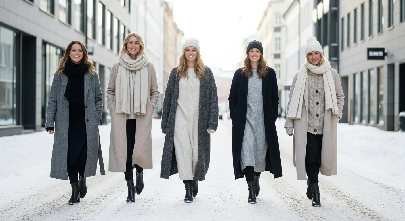 Winter Stockholm Style Outfit Ideas