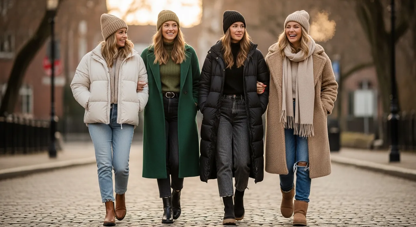 Winter Jacket Outfit Ideas