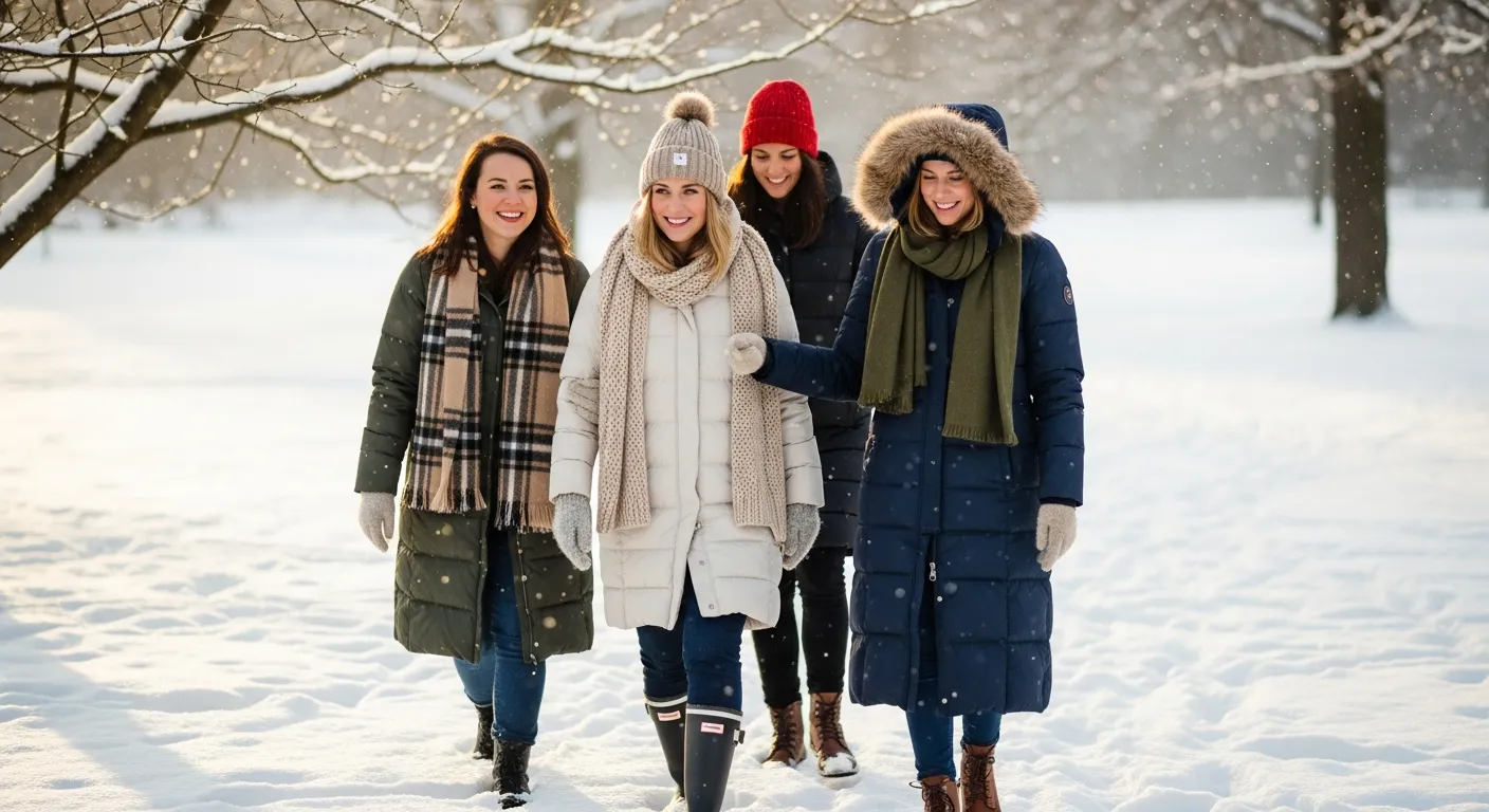 Snowy Cold Weather Outfit Ideas