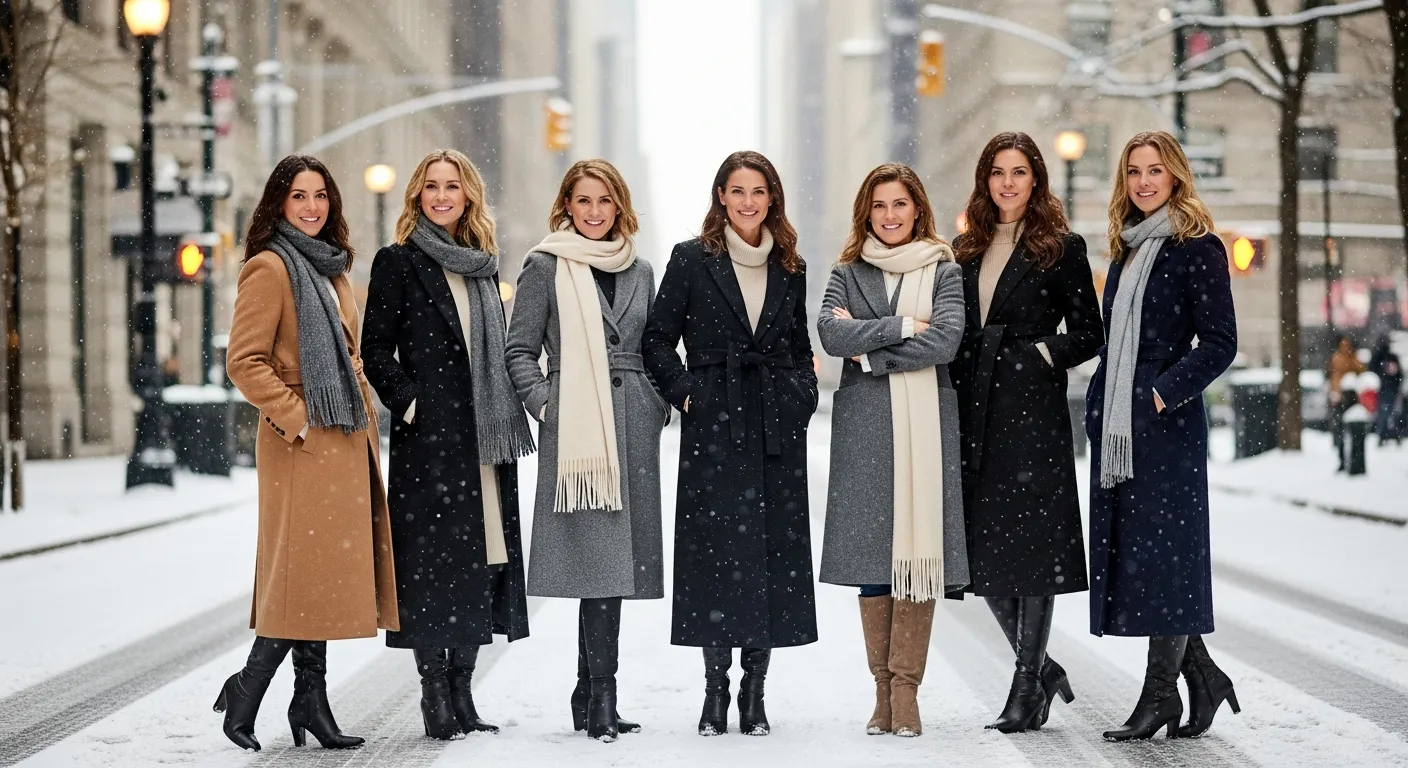 Long Coat Winter Outfits