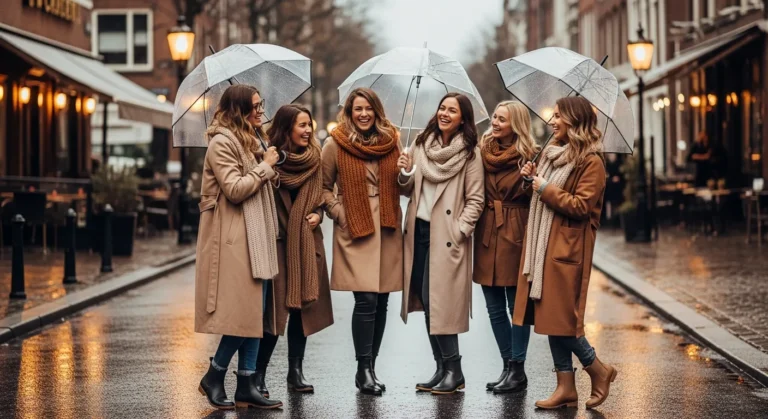 Winter Rainy Day Outfit Ideas