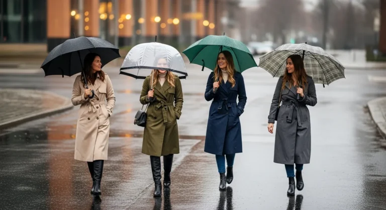 Winter Rainy Day Outfit Ideas