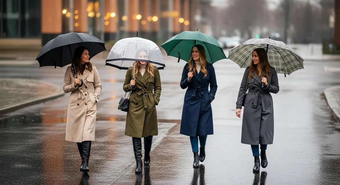 Winter Rainy Day Outfit Ideas