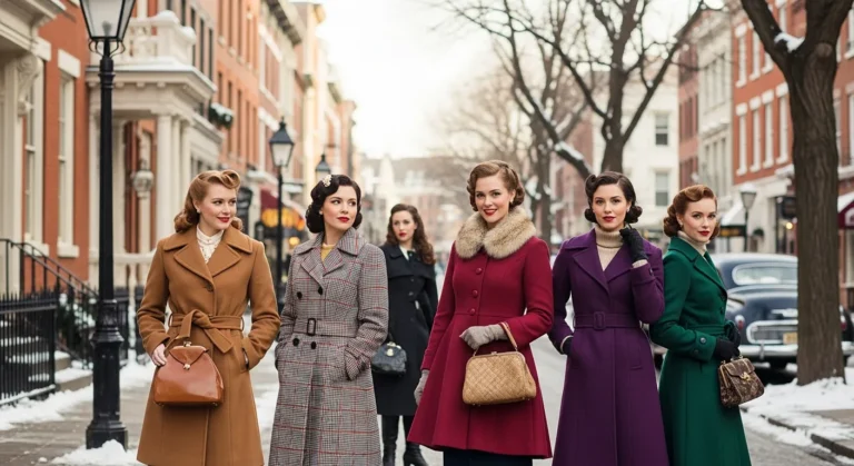 Winter Vintage Jacket Outfit Ideas