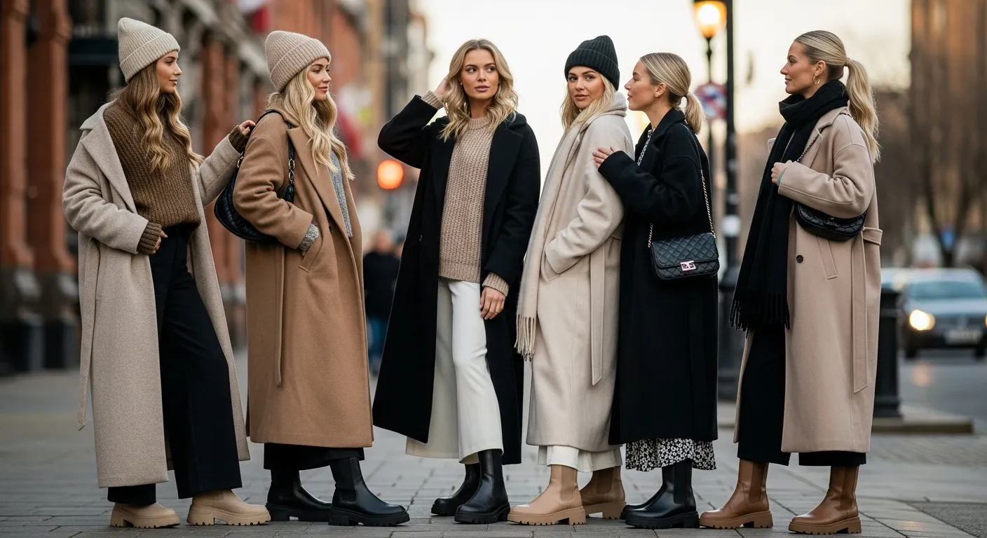 Oversized Coat Winter Outfit Ideas