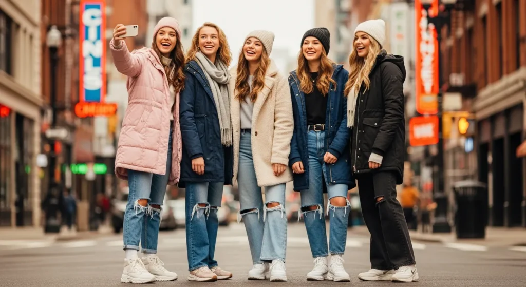 Winter Teen Jacket Outfit Ideas