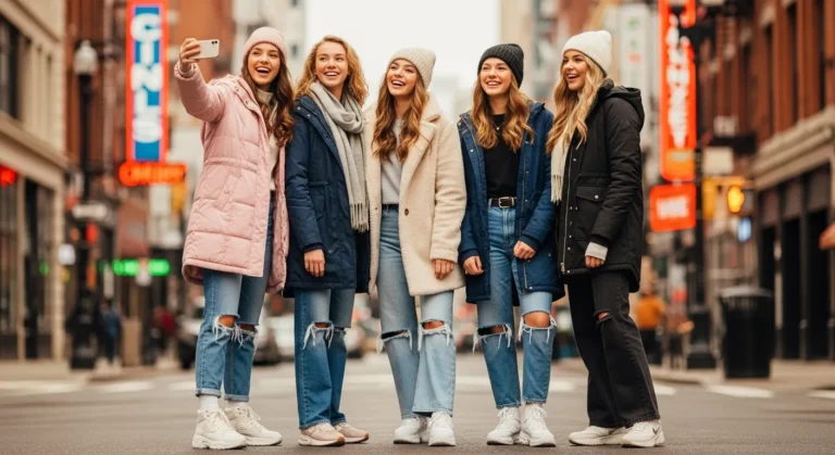 Winter Teen Jacket Outfit Ideas