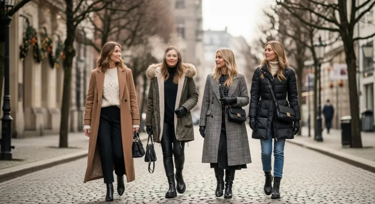 Winter Coat Outfit Ideas for Women