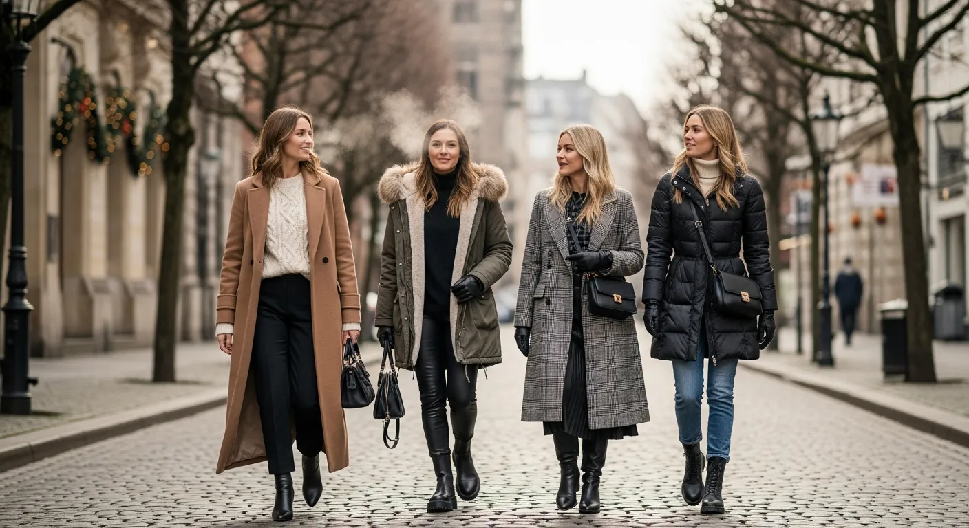 Winter Coat Outfit Ideas for Women