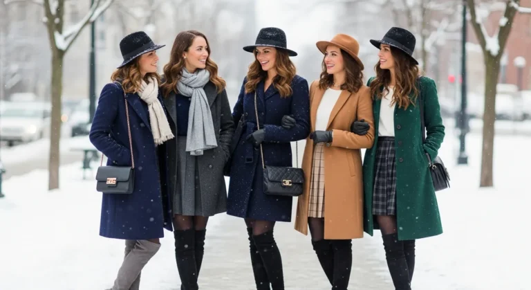 Winter Outfits With Skirts