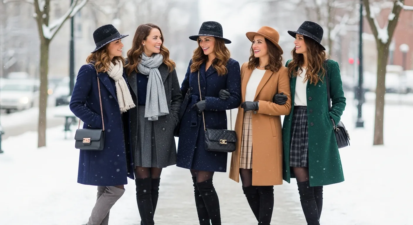 Winter Outfits With Skirts