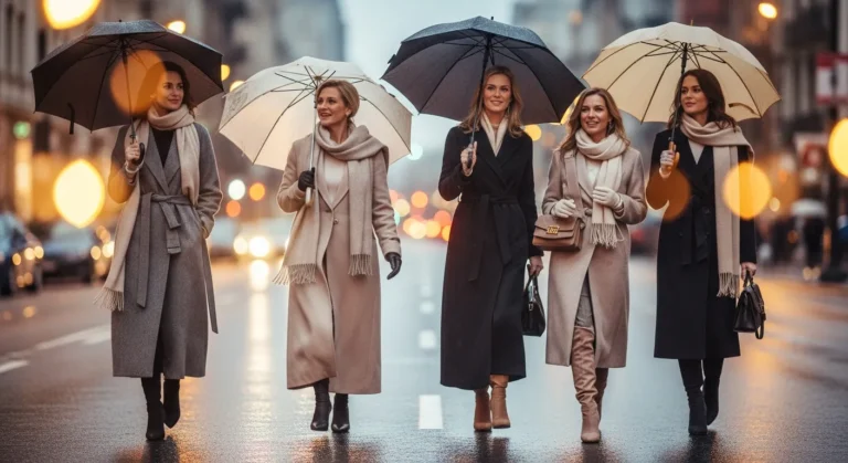 Rainy Day Outfit Ideas for a Winter Date