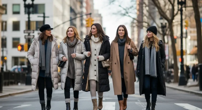 Layered Coat Winter Outfit Ideas