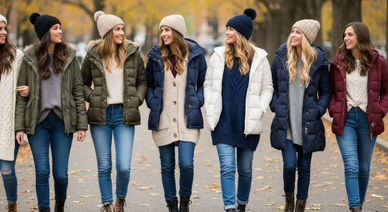 Puffer Jacket Winter Outfit Ideas
