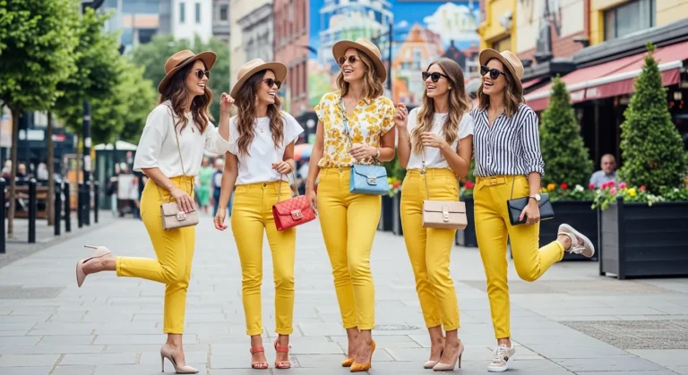 Yellow Pants Outfit Ideas