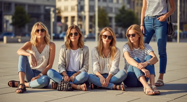 Jeans and Sandals Outfits