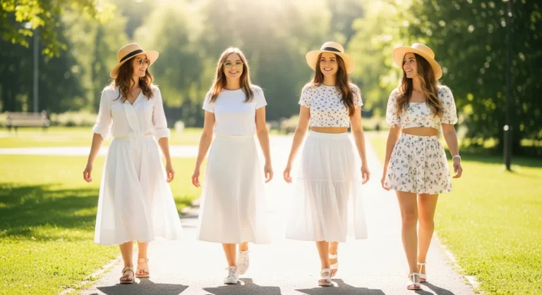 White Skirt Outfits