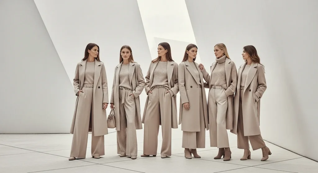 Beige Winter Outfit Ideas