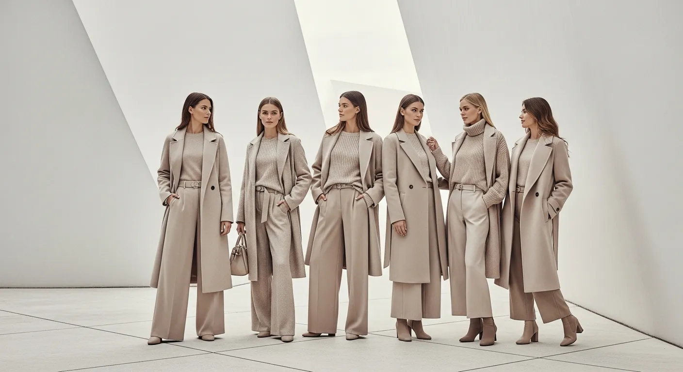 Beige Winter Outfit Ideas