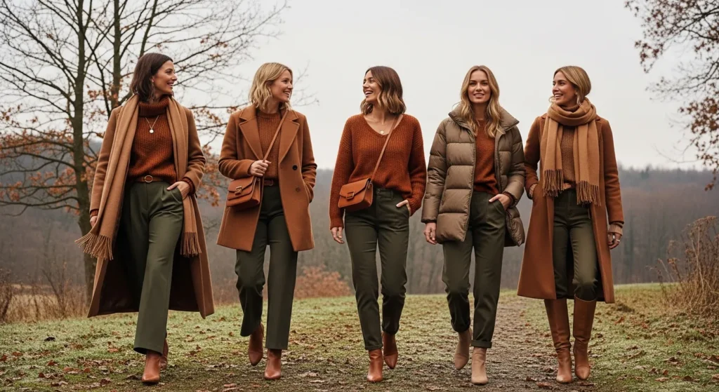 Earth Tone Winter Outfits