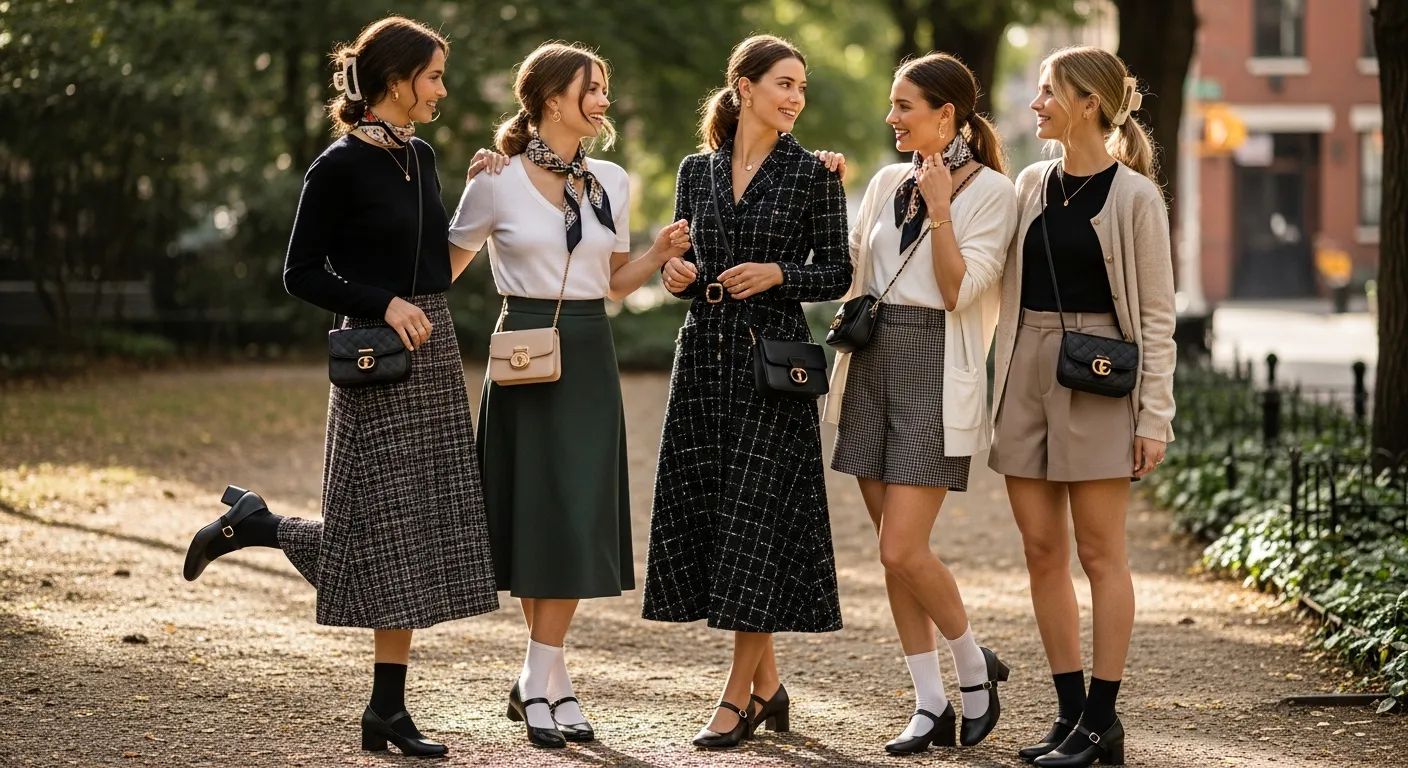 Mary Jane Shoes Outfit Ideas