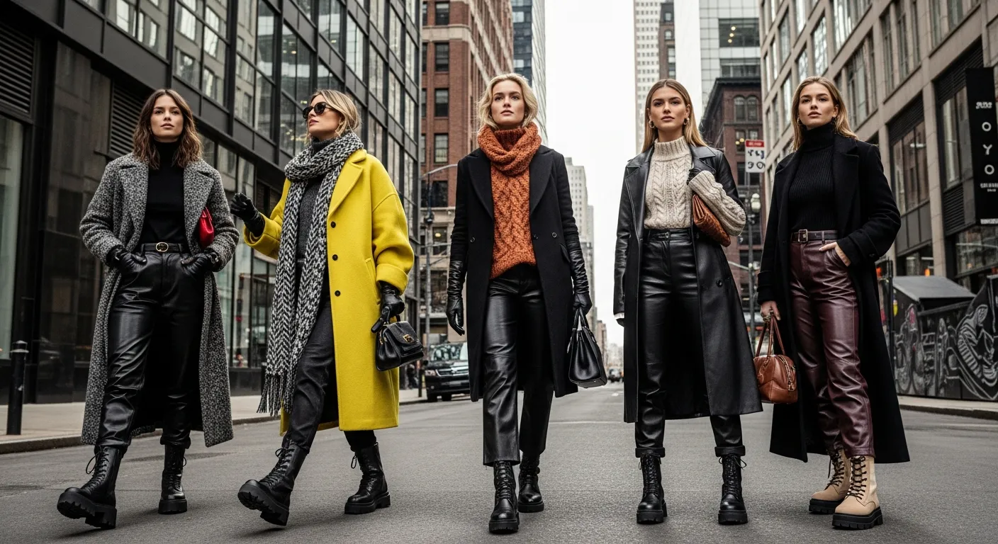 Winter Outfits With Chunky Boots