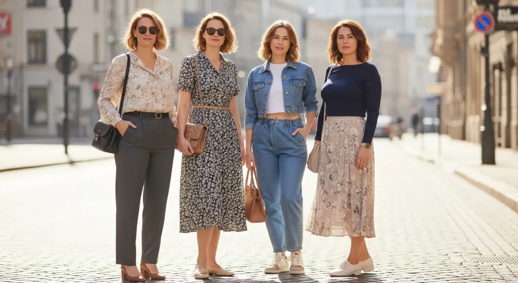 Midsize Spring Outfit Ideas