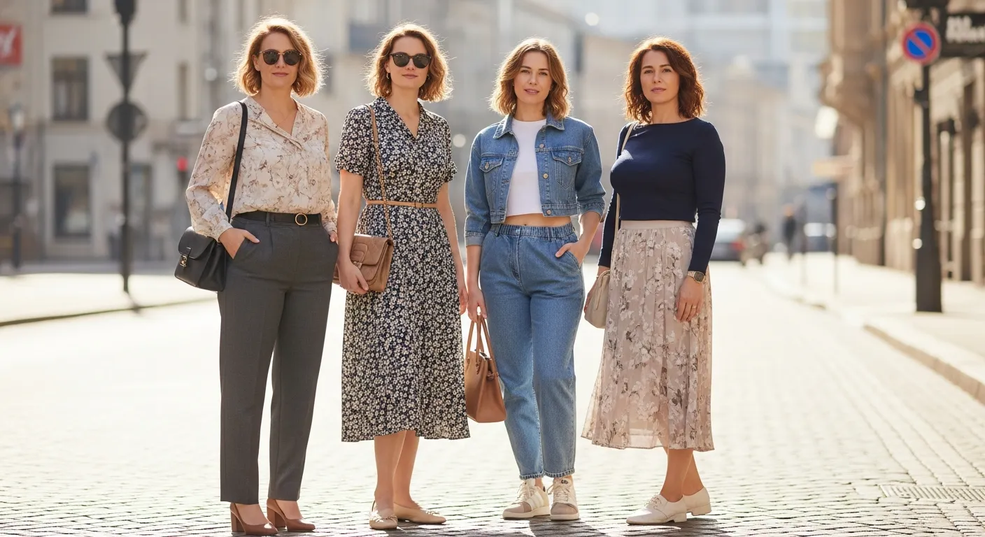 Midsize Spring Outfit Ideas