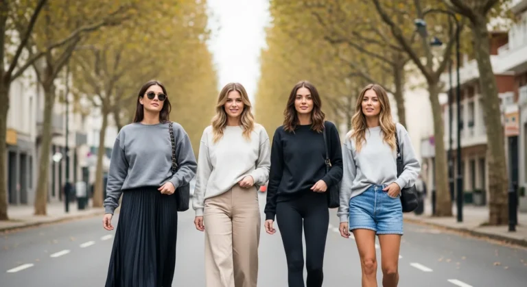 Sweatshirt Outfit Ideas