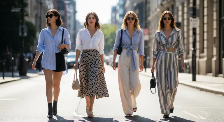 Oversized Shirt Outfit Ideas