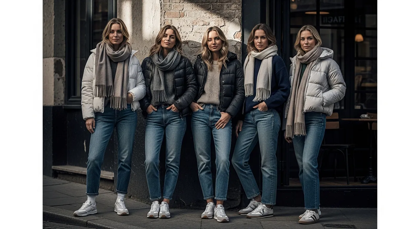 Winter Outfits With Sneakers