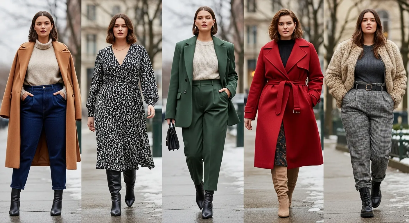Winter Outfits for Curvy Women
