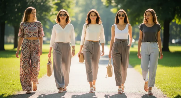 Summer Palazzo Pants Outfits