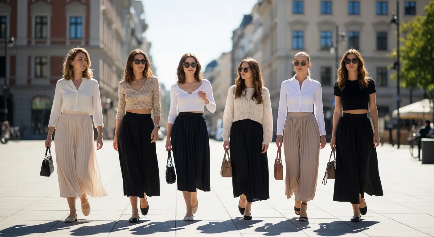 Long Skirt Outfit Ideas