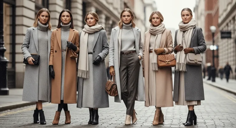 Layered Winter Outfits With Coats