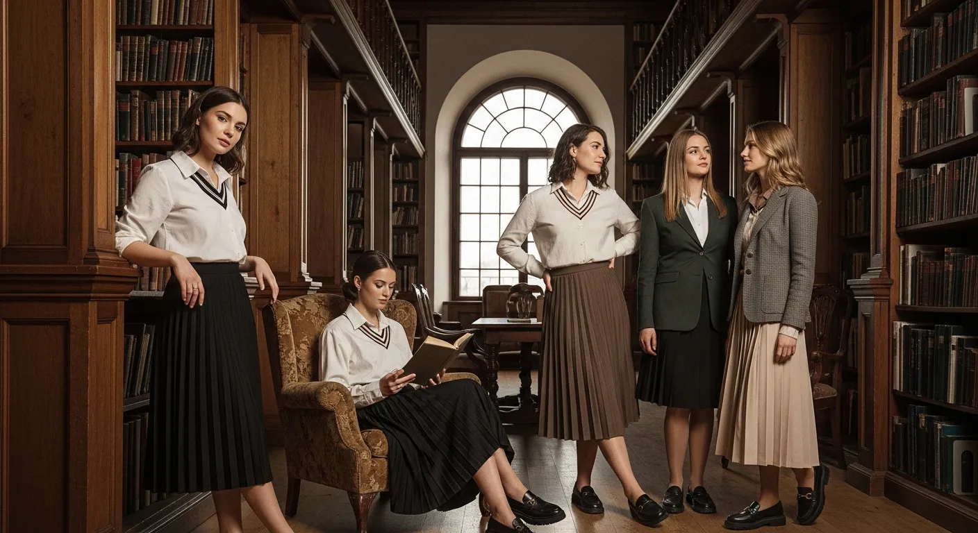 Summer Dark Academia Outfits