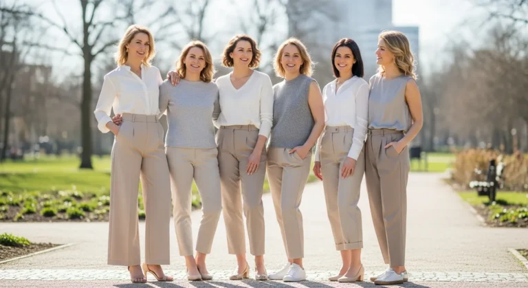 Beige Pants Outfit Ideas