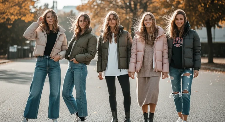 Puffer Jacket Outfit Ideas