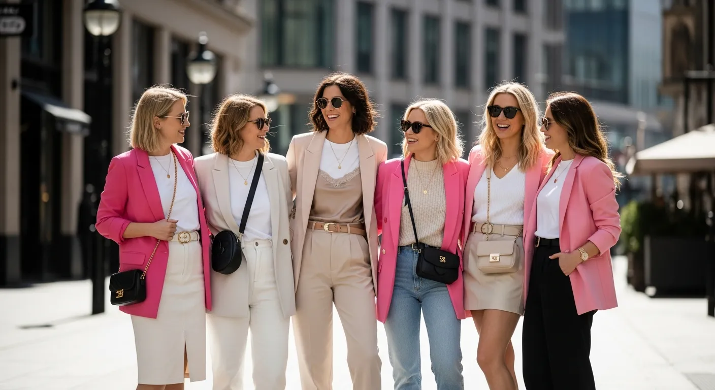 Pink Blazer Outfit Ideas