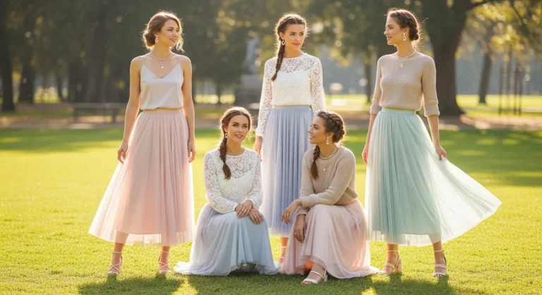 Tulle Skirt Outfits for Summer