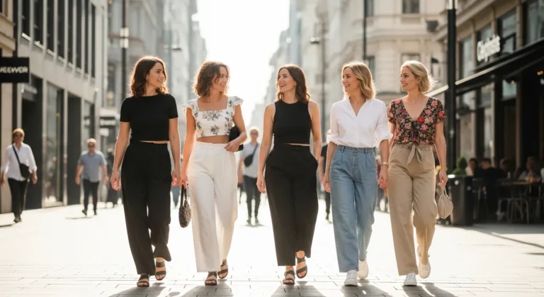 Wide Leg Pants Outfit Ideas