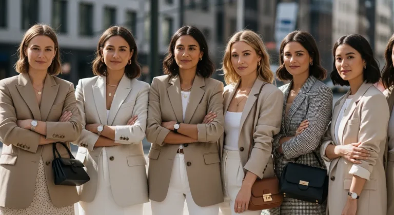 Beige Blazer Outfits