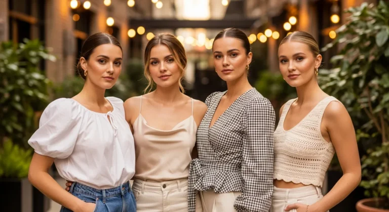 Aesthetic Summer Tops Outfits