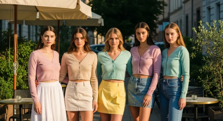 Cropped Cardigan Outfit Ideas