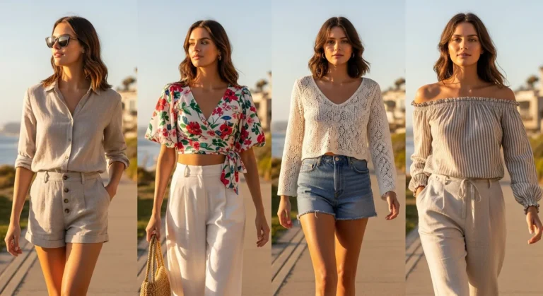 Summer Tops for Vacation Outfits