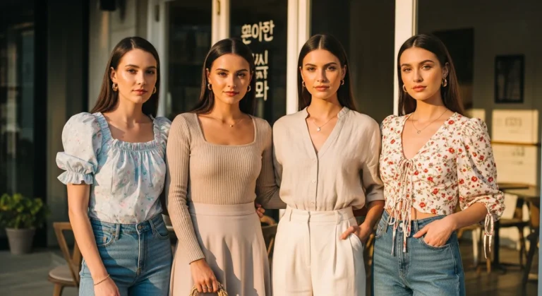 Korean Style Summer Tops